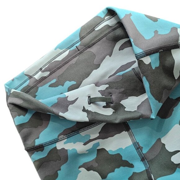 Lululemon Wunder Train High-Rise Tight 25" Heritage 365 Camo Tidewater Teal, 8 - Picture 6 of 9